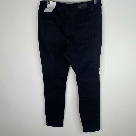 Kenneth Cole Reaction NEW Black Jeans High Rise  8 - Picture 6 of 11